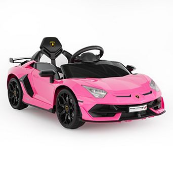 12V Kids Electric Car with Remote Control, LED Lights & Sound System,Ride-On Toy for Boys & Girls