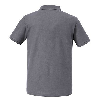 Russell Mens Authentic Eco Polo Shirt
