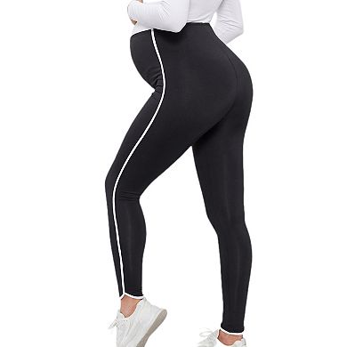 Maternity Leggings Women Stretch Belly Support Pants
