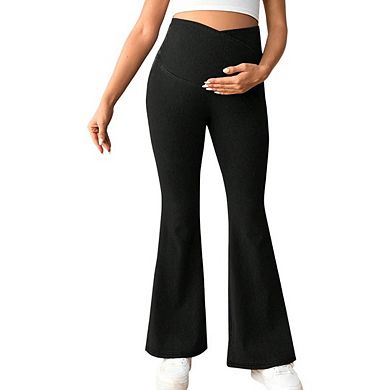 Women's Maternity Jeans Over Belly Skinny Stretchy Denim Comfy Slim Pregnancy Pants