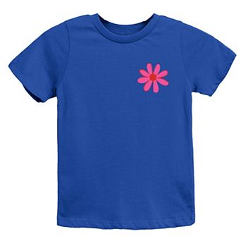 Happy Vibes Flower - Youth Short Sleeve Graphic T-Shirt