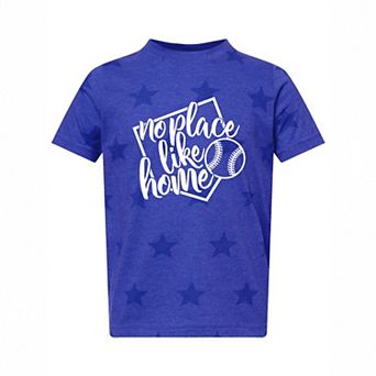 No Place Like Home - Toddler Short Sleeve Star Tee