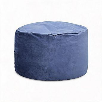 4FT Soft Bean Bag Chair, Memory Foam Lazy Sofa with Removable Microfiber Cover for Living & Bedroom