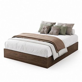 Platform Bed Frame Floor Standing No Box Spring Needed Easy Assembly Bedframe