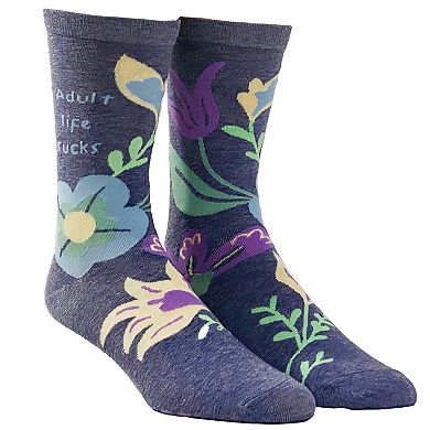 Womens Cute Floral Socks Bundle 5 Pack Socks With Funny Graphics for Ladies