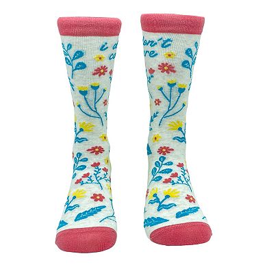 Womens Cute Floral Socks Bundle 5 Pack Socks With Funny Graphics for Ladies