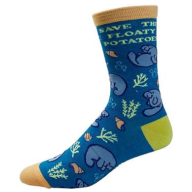 Womens Cute Ocean Animals Socks Bundle 5 Pack Socks With Funny Graphics for Ladies