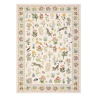 Area Rugs for Living Room, Large Bedroom Washable Rugs, Thin Modern Nursery Rug Non-Shedding