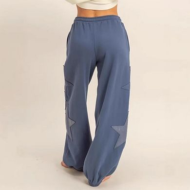Women's Casual Drawstring Harem Pants Bohemian Baggy Wide Leg Pants