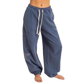 Women's Casual Drawstring Harem Pants Bohemian Baggy Wide Leg Pants