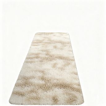 Runner Rug for Hallway Non-Slip Stain Resistant Fluffy Nursery Rug Ultra Soft Shag for Bedroom