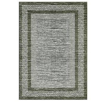 Ultra-Soft Washable Area Rug, Non-Slip Modern Geometric Carpet, Low Pile Indoor Rug for Living Room