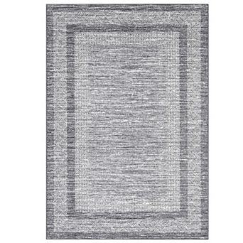 Ultra-Soft Washable Area Rug, Non-Slip Modern Geometric Carpet, Low Pile Indoor Rug for Living Room