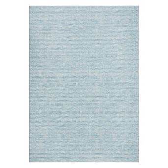 Machine Washable Area Rug Large, Modern Striped Non-Slip Low Pile Carpet for Living Room Bedroom