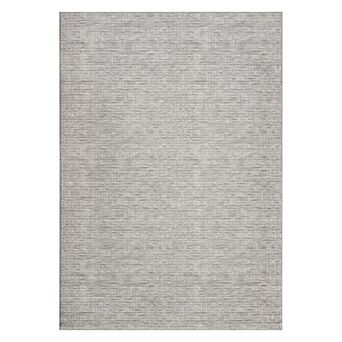 Machine Washable Area Rug Large, Modern Striped Non-Slip Low Pile Carpet for Living Room Bedroom