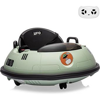 12V Bumper Car 2.2 Mph Max with Remote, Bumping Toy Car WithRemote Control, 360 Degree Spin