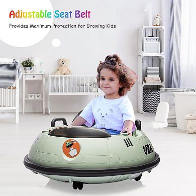 12V Bumper Car 2.2 Mph Max with Remote, Bumping Toy Car WithRemote Control, 360 Degree Spin
