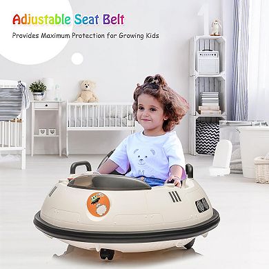 12V Bumper Car 2.2 Mph Max with Remote, Bumping Toy Car WithRemote Control, 360 Degree Spin