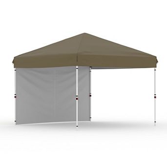 Heavy Duty 10x10 Pop Up Canopy Tent, Waterproof Outdoor Shelter with Sidewalls&Bag&Stakes Camping