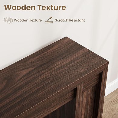 70.9 in Long Entryway Table,Wooden Farmhouse Console Table,Sofa Table Behind Couch Table