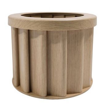 Outdoor Garden Planter with Stackable Design Space Saving Resin for Balcony