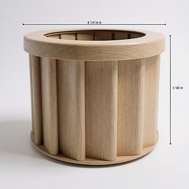 Outdoor Garden Planter with Stackable Design Space Saving Resin for Balcony