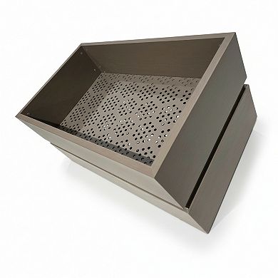 Hexagon Decorative Planter Geometric Multi Sided Design Resin for Patio and Deck