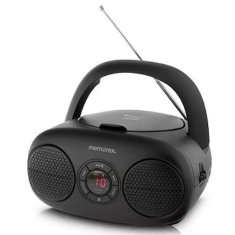 Memorex MX-BCD20 Bluetooth AM/FM CD Player Boombox