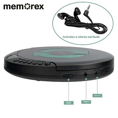 Memorex DM80 Portable CD/CD-R/RW Compact Disc Player