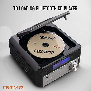 Memorex MCD200 Bluetooth CD Micro System with FM Radio