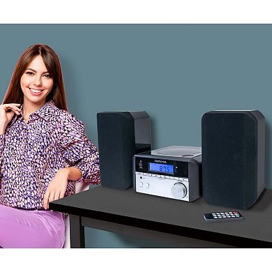 Memorex MCD200 Bluetooth CD Micro System with FM Radio