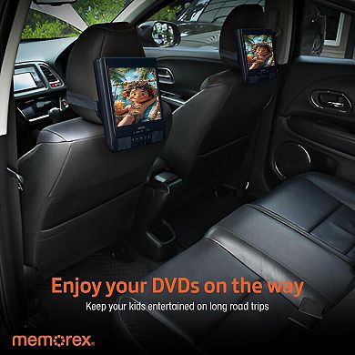 Memorex PDV200 10” Dual Screen Portable DVD Player with Bluetooth