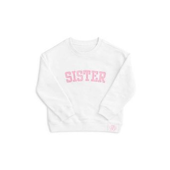 Girls Sister Crewneck Sweatshirt