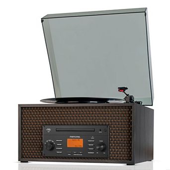 Memorex MX-TT700 7-in-1 Nostalgic Wooden Music Center