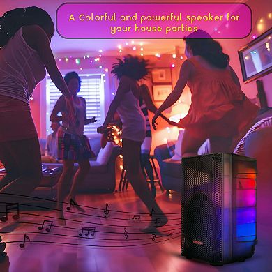 Memorex MX-PS801 8” Bluetooth Party Speaker with TWS