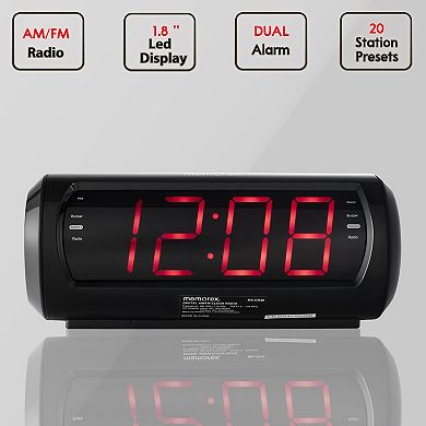 Memorex MX-CR40 Digital FM Clock Radio