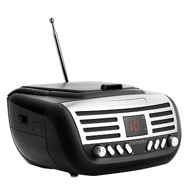 Memorex MX-BCD100 AM/FM CD Player Portable Boombox