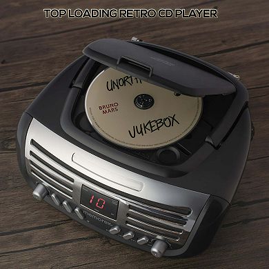 Memorex MX-BCD100 AM/FM CD Player Portable Boombox