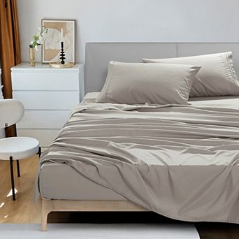Taupe Bed Sheet Set