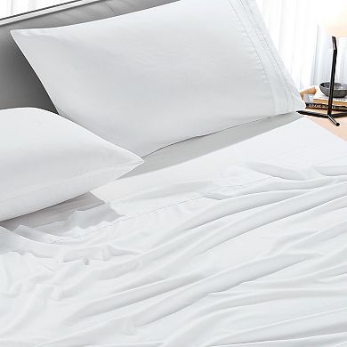 White Bed Sheet Set