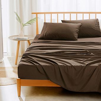 Brown Bed Sheet Set