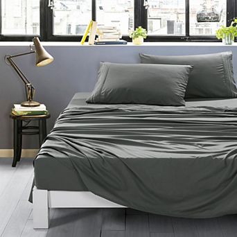 Grey Pillow Sham - Set of 2