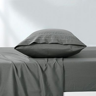 Grey Pillow Sham - Set of 2