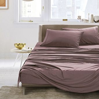 Rose Purple Bed Sheet Set