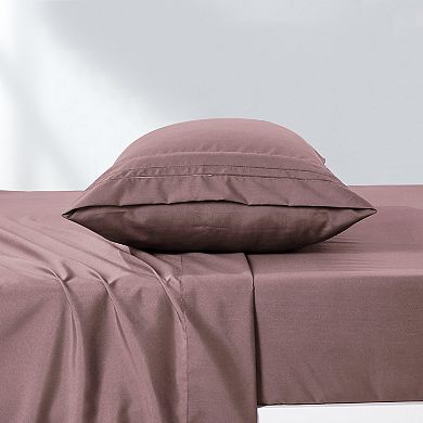 Rose Purple Bed Sheet Set