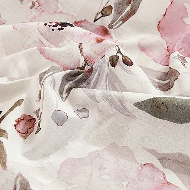 Pink Floral Sheet Set