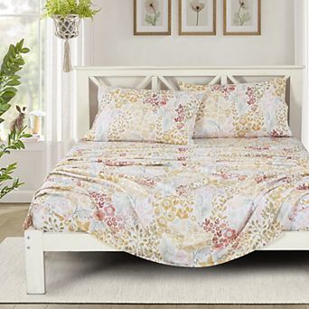 Blush Floral Sheet Set