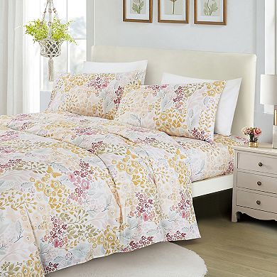 Blush Floral Sheet Set