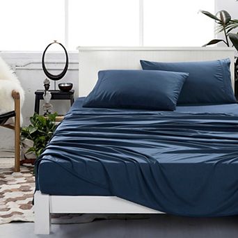 Navy Bed Sheet Set