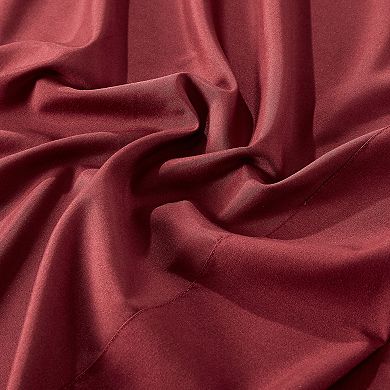 Burgundy Bed Sheet Set